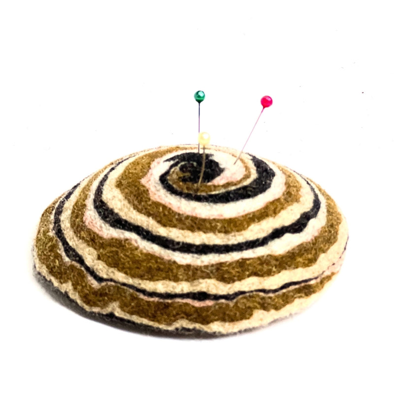 Pincushion made of wool felt