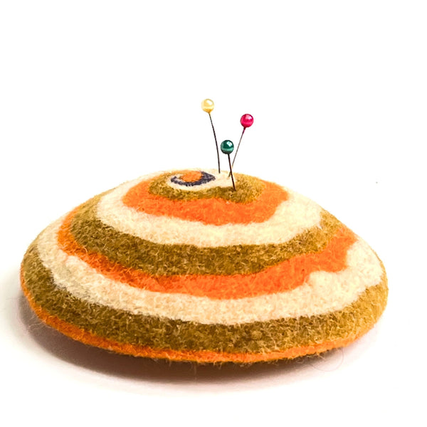 Pincushion made of wool felt