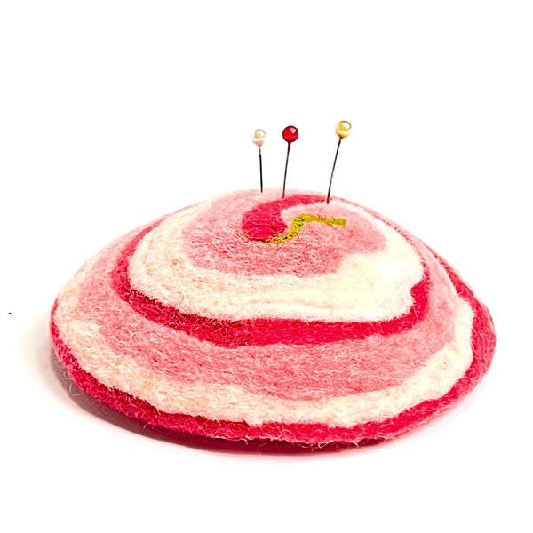 Pincushion made of wool felt