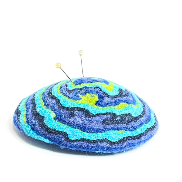 Pincushion made of wool felt