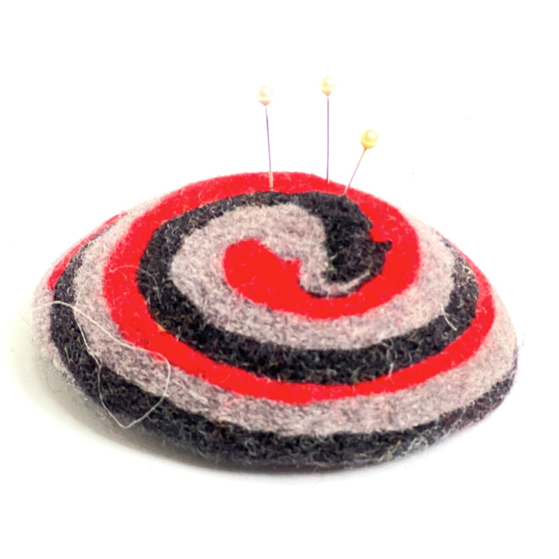 Pincushion made of wool felt