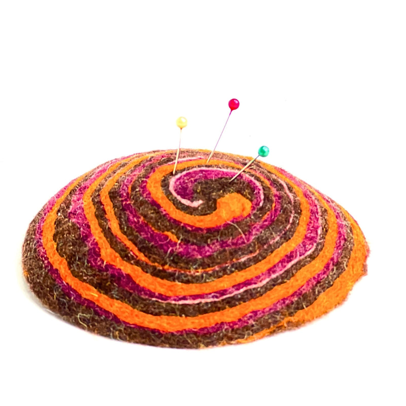 Pincushion made of wool felt