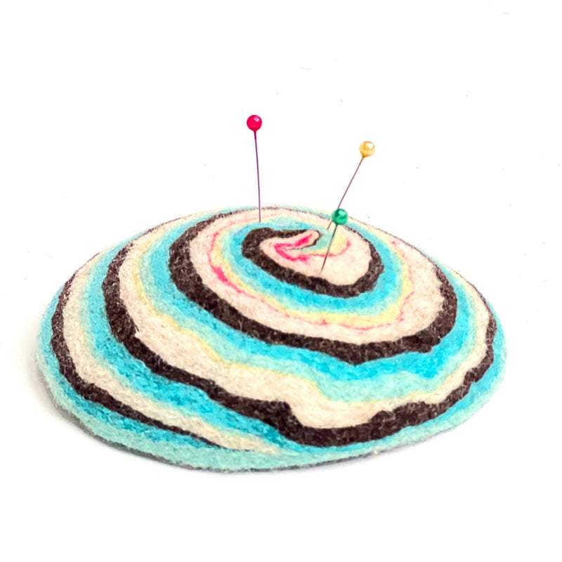 Pincushion made of wool felt